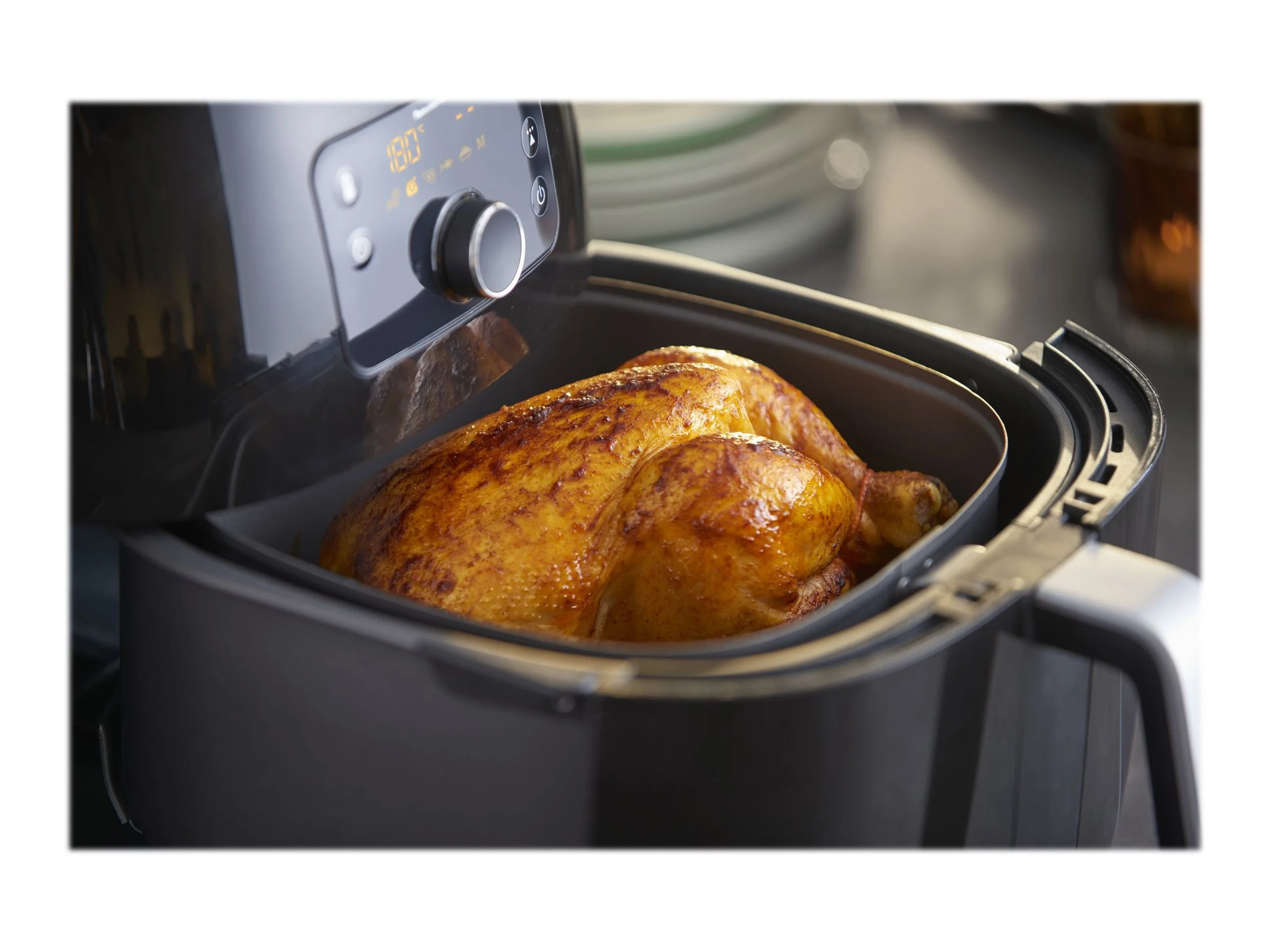 Philips Viva Collection HD9630 Twin TurboStar XXL - Hot air fryer - 1.7 kW - black