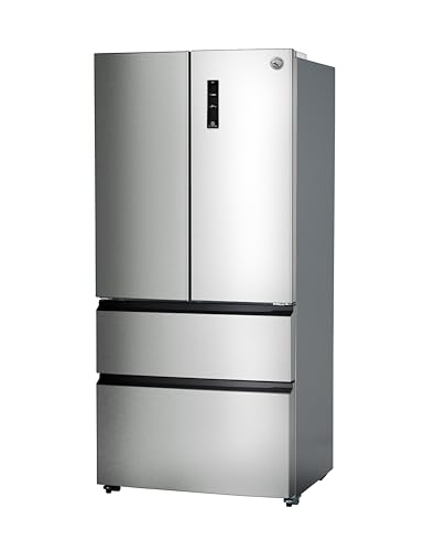 Commercial Cool 11.1 Cu. Ft. Convertible Freezer Refrigerator, Upright Fridge with Glass Shelves, Reversible Door, ENERGY STAR rated, Auto Defrost