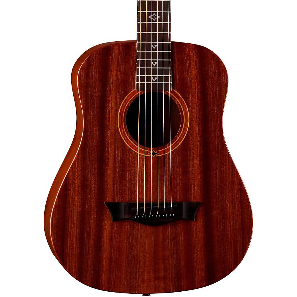 Dean Flight - Travel Edition guitar - acoustic - 3/4 size - top: mahogany - back: mahogany - satin natural - with case