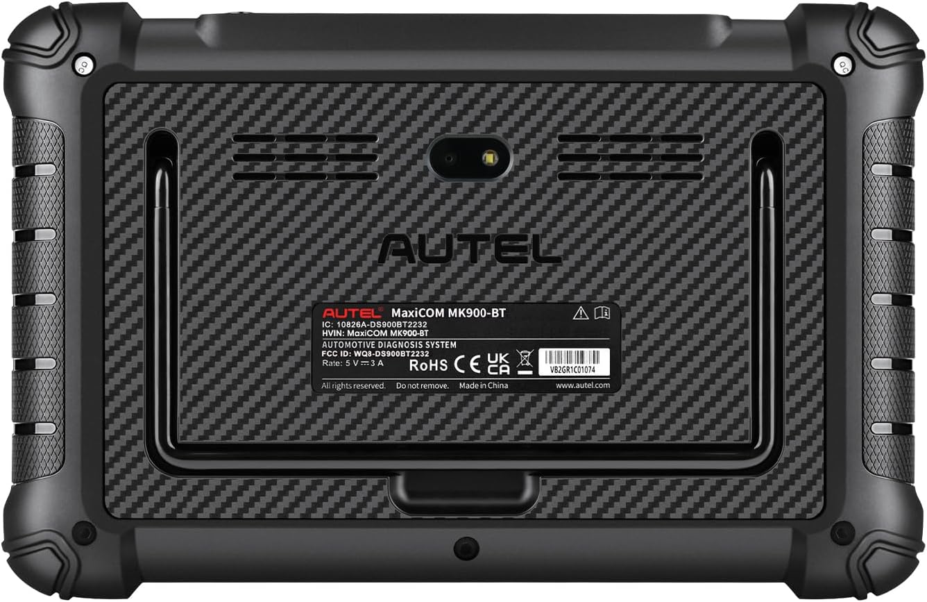 Autel Scanner MaxiCOM MK900-BT MK900BT: 2024 BT Ver. of MK900 MX900, 8in Up of MK808S MK808BT PRO MX808S MK808Z MS906