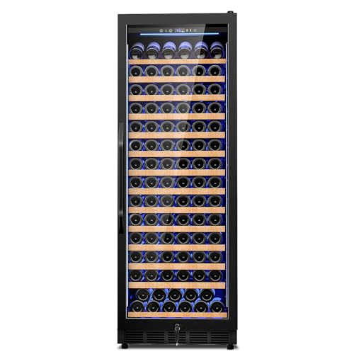 Cigar Electric Humidor, 35L 250 Counts Large Capacity Thermostatic Electric Cigar Cooler Cabinet with Digital LED Screen, Safety Lock