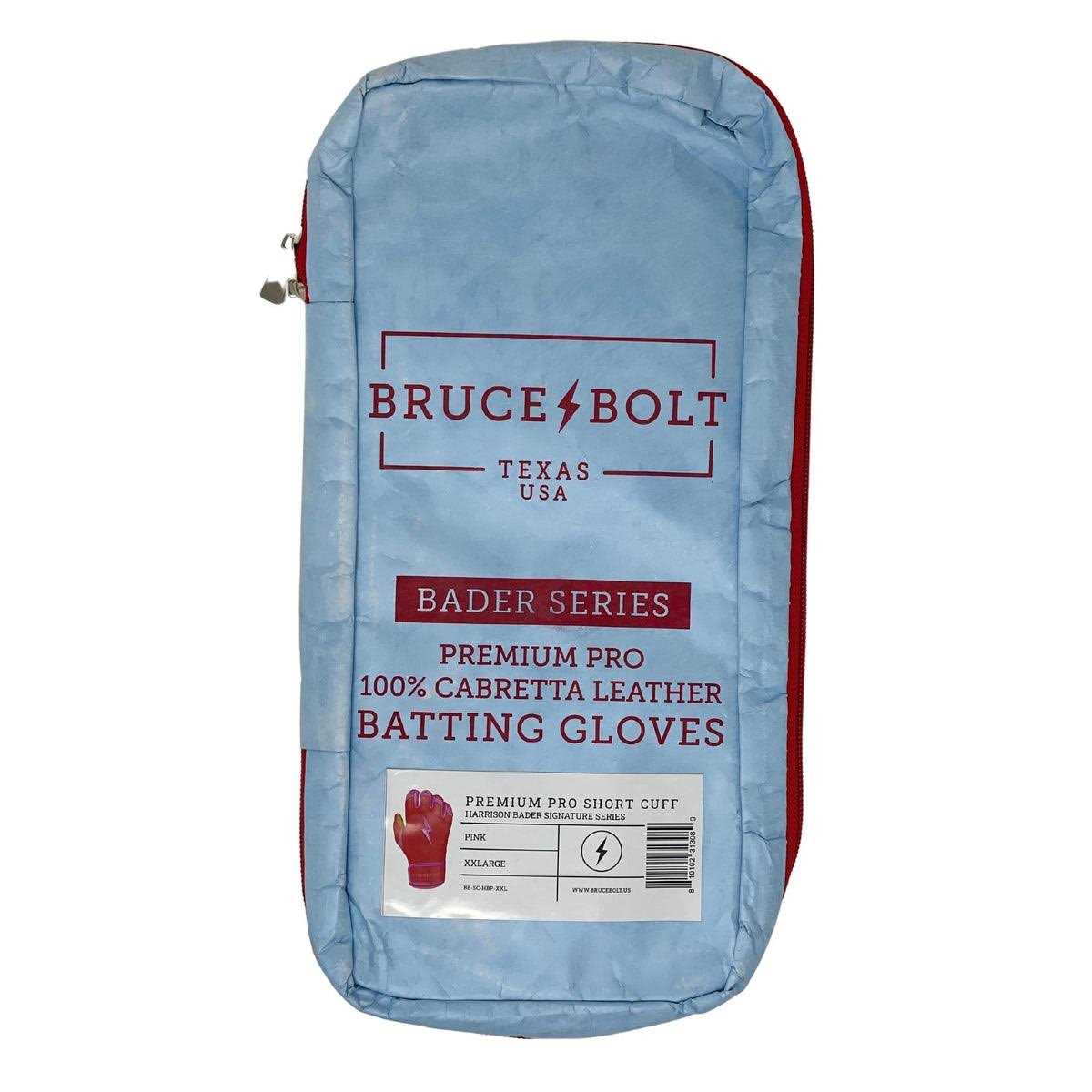 Bruce Bolt Batting Gloves Premium Pro Short Cuff - Sports Supplies Online Store