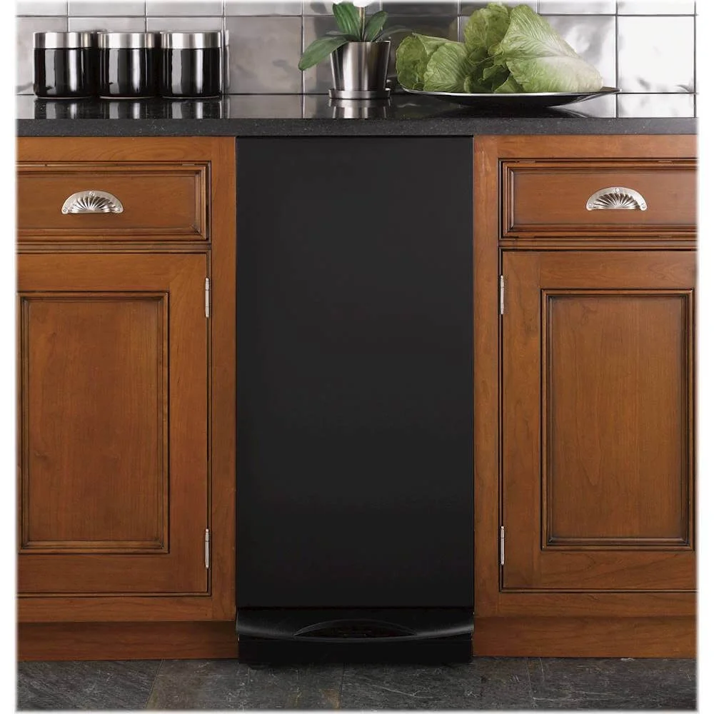 GE UCG1500NBB Universal 15 inch Built-In Black Trash Compactor