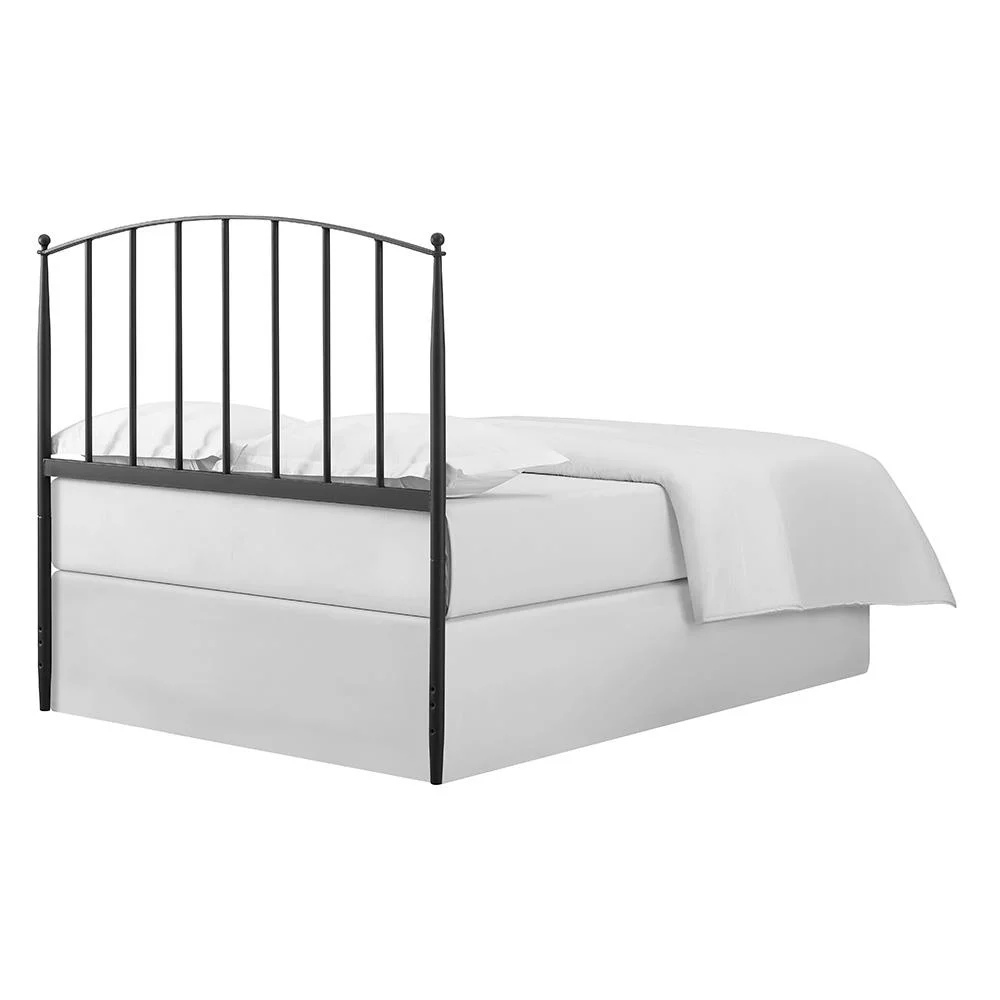 Crosley Furniture Whitney Full Queen Metal Spindle Headboard in Black