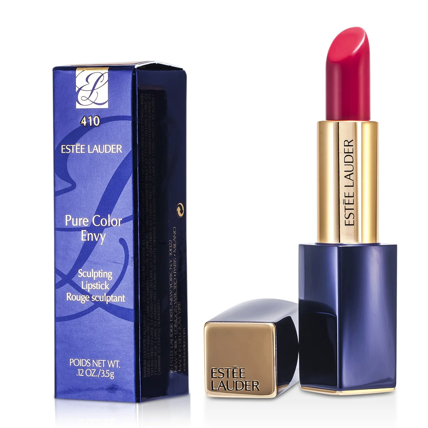 Estee Lauder Pure Color Envy Sculpting Lipstick - # 420 Rebellious Rose  3.5g/0.12oz