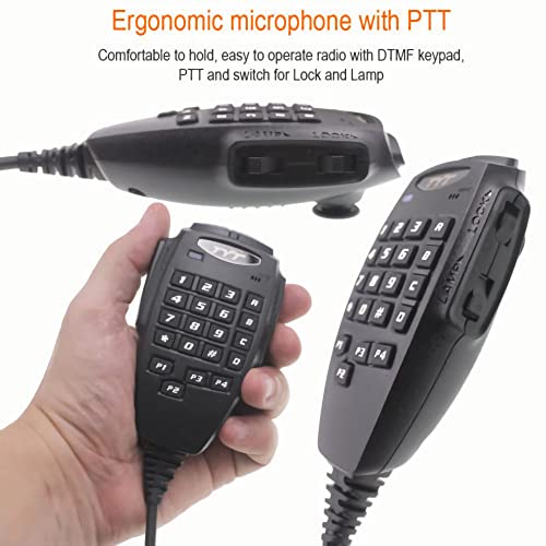 TYT TH-9800D Quad Band 50W Cross-Band Mobile Radio, 10M/6M/2M/70CM Mobile Transceiver, A+B Dual Band Two Way Radio