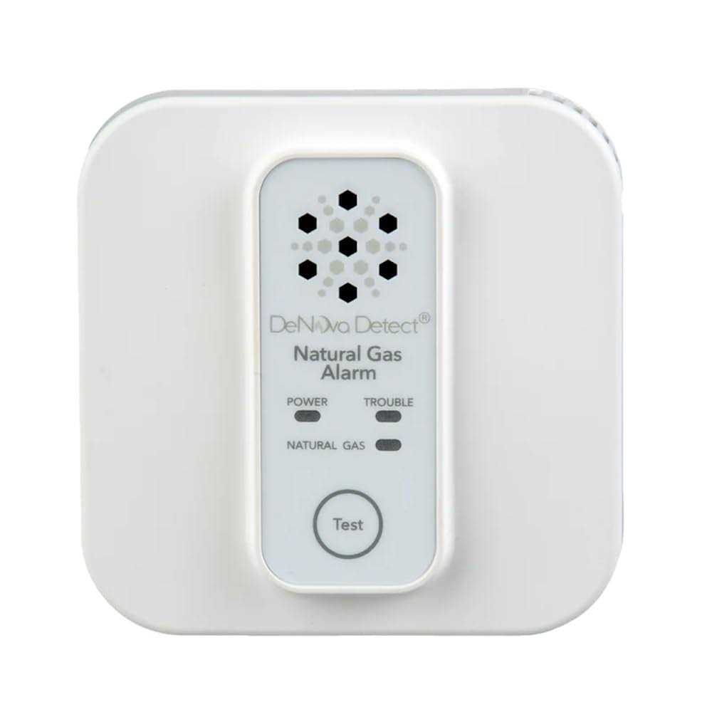 DeNova Detect Natural Gas Alarm 10-Year Battery-operated Natural Gas Detector with Voice Alert - Shop Hardware Tools Online Store