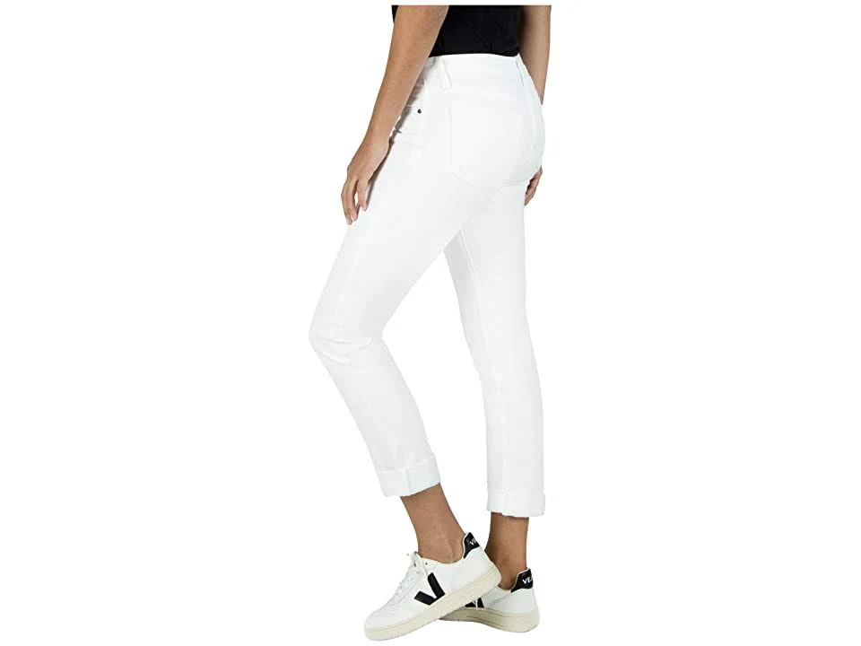 Kut from The Kloth Catherine Boyfriend in Optic White