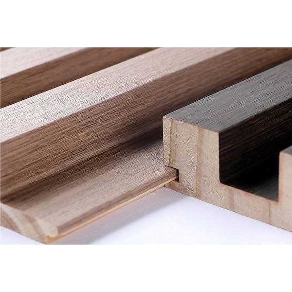 Ejoy 93 in. x 6 in x 0.8 in. Wood Solid Wall Cladding Siding Board - Shop Hardware Tools Online Store