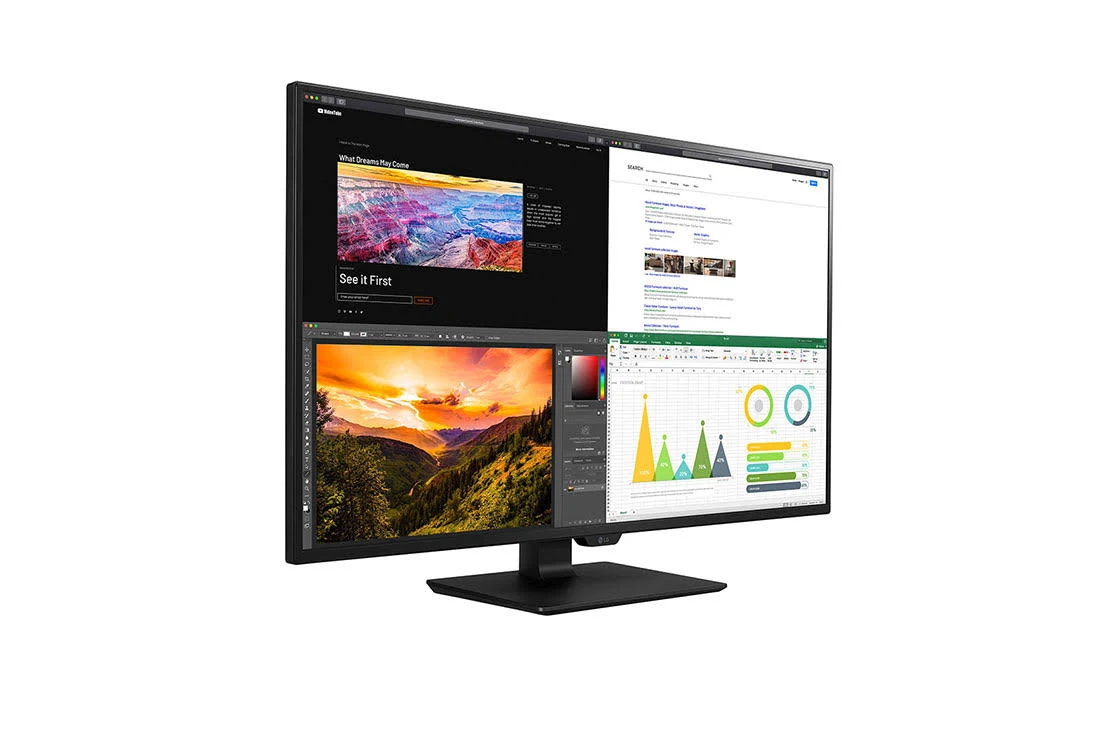 LG 43UN700-B - 43x22 IPS LED Monitor - 4K UltraHD