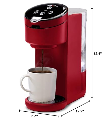 Instant Solo Single Serve Coffee Maker, From the Makers of Instant Pot, K-Cup Pod Compatible Coffee Brewer