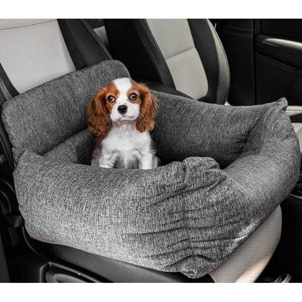 Paw PupProtector Memory Foam Dog Car Bed Gray Full Back Seat - Pet Supplies online store