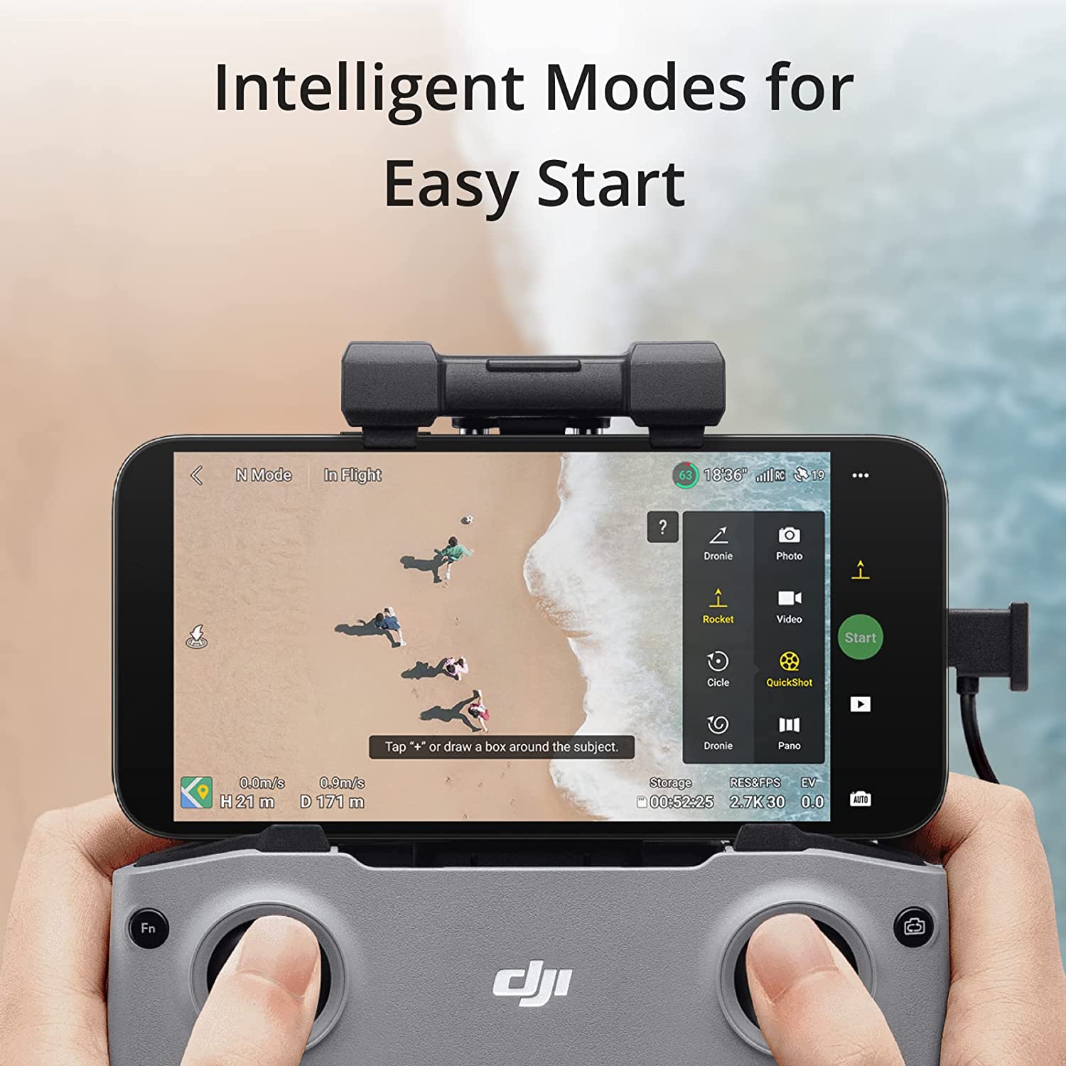 DJI Mini 2 SE, a thin and light foldable mini camera drone