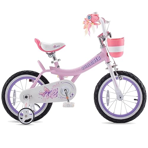 Royalbaby Princess Girls Kids Bike 12 14 16 18 20 Inch Children Bicycle with Basket for Age 3-12 Years