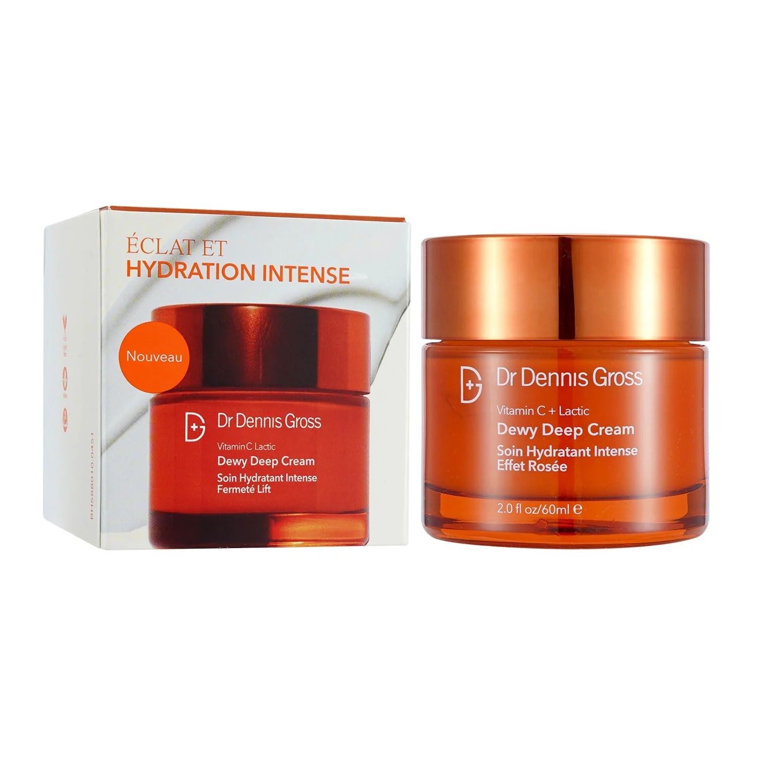 Dr Dennis Gross Vitamin C Lactic Dewy Deep Cream 60ml/2oz