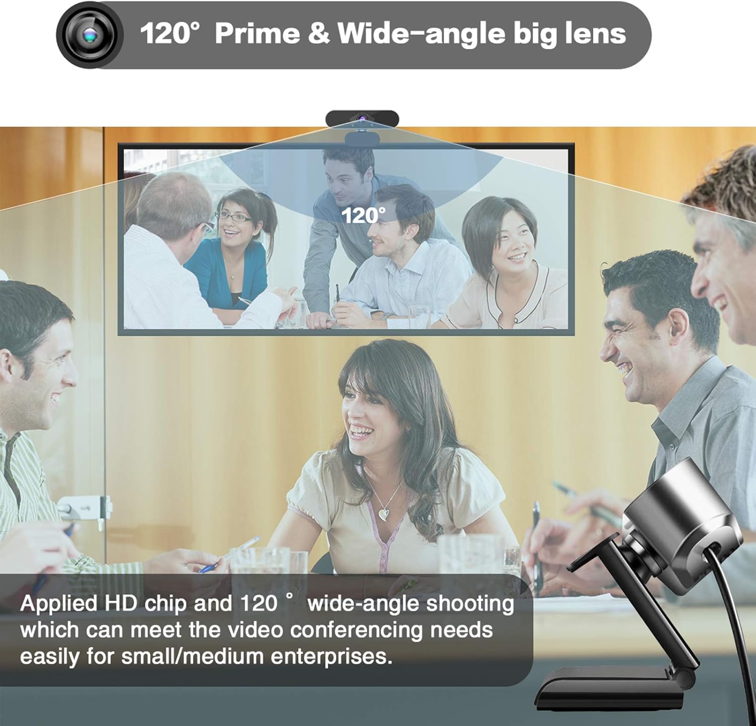 External Webcam for Laptop - USB Camera 1080p HD Webcam with Microphone Web Cameras External Camera for Video Conferencing,Streaming,Gaming