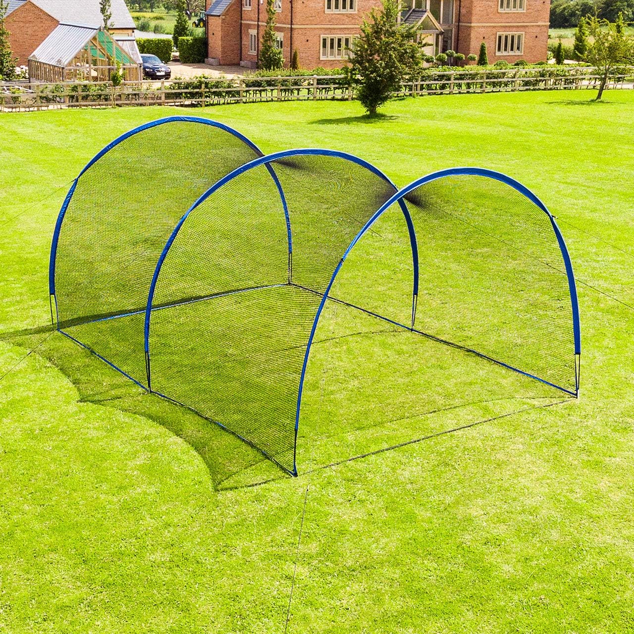 Fortress Pop-Up Baseball Batting Cage | Backyard Batting & Pitching Practice [20ft, 40ft