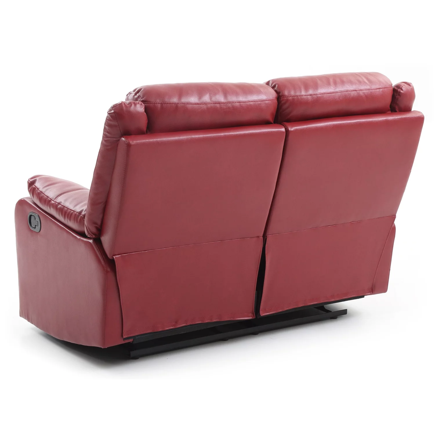 LYKE Home Double Reclining Love Seat , Red