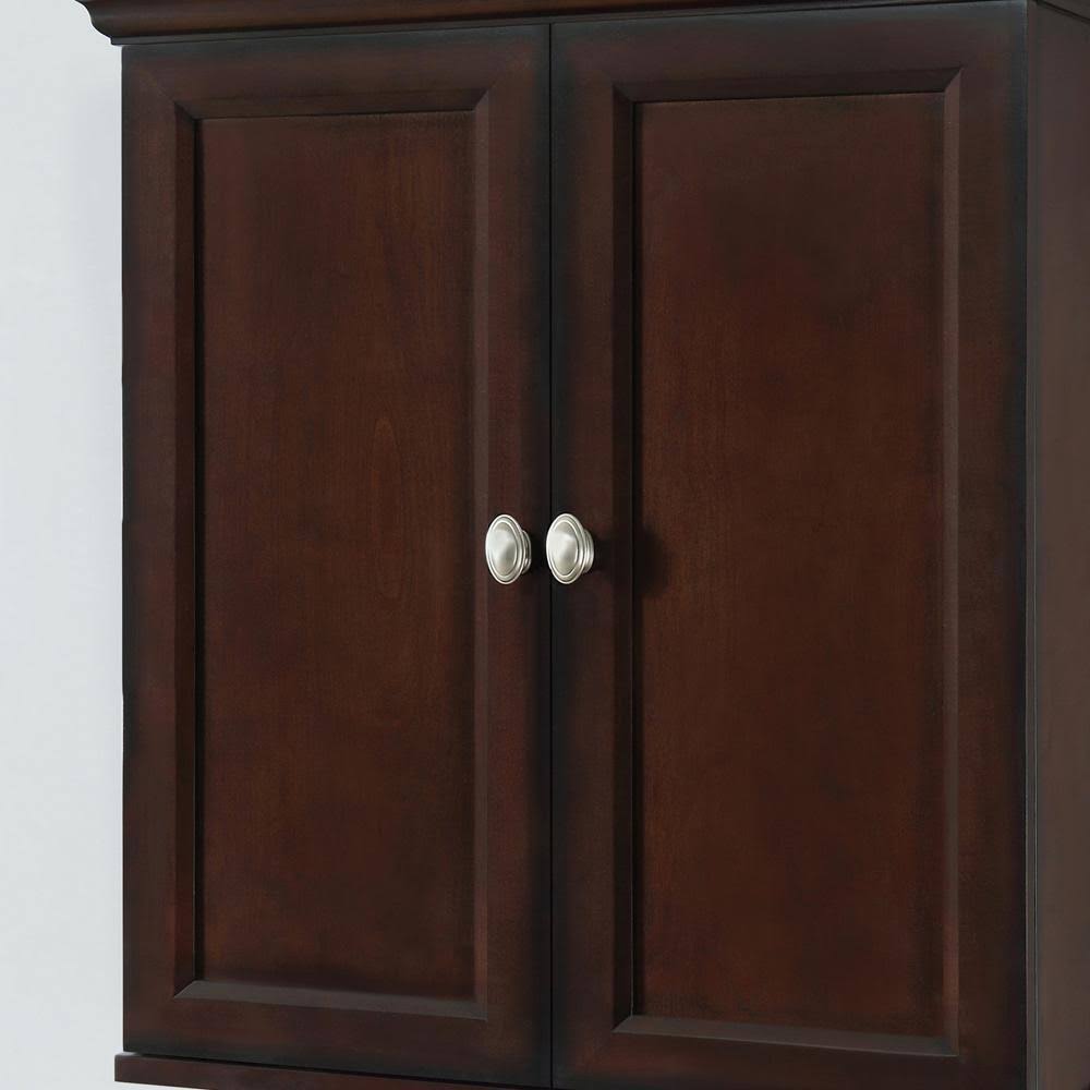 Home Decorators Teagen 25 in. W Wall Cabinet in Dark Espresso