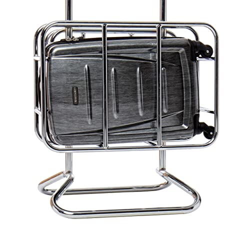 Samsonite Winfield 2 Hardside Expandable Luggage with Spinner Wheels, Brushed Anthracite, Checked-Large 28-Inch