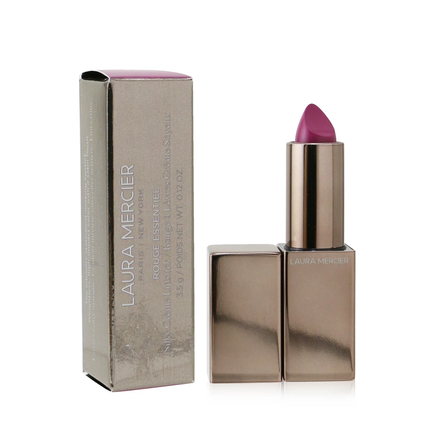 Laura Mercier Rouge Essentiel Silky Creme Lipstick - # Fuchsia Favori  3.5g/0.12oz
