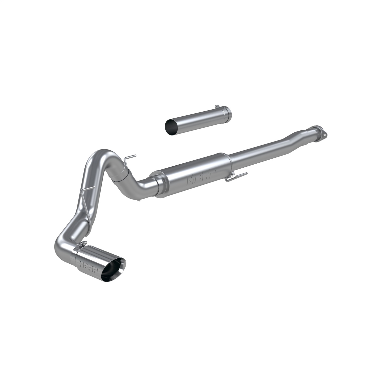 MBRP, Inc. S5209304 21-C F150 4 IN CAT BACK SINGLE SIDE 304 STAINLESS STEEL Fits select: 2021 FORD F150 SUPER CAB, 2022 FORD F150 SUPERCREW