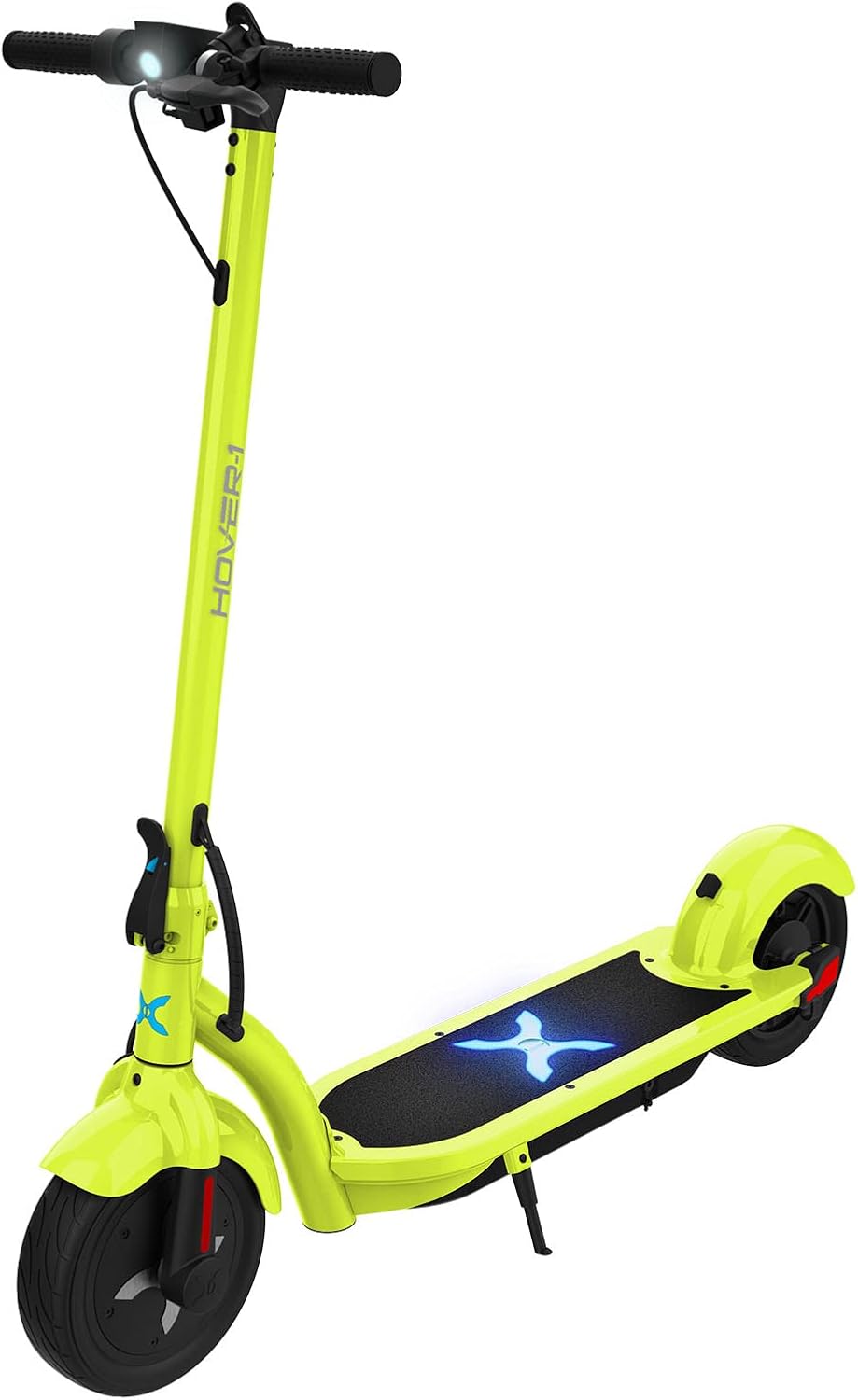 Hover-1 Alpha Electric Scooter | 18MPH, 12M Range, 5HR Charge, LCD Display, 10 Inch High-Grip Tires, 264LB Max Weight, Cert. & Tested - Safe for Kids