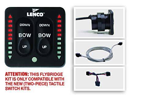 Lenco Flybridge Kit F- LED Indicator Key Pad f-All-In-One Integrated Tactile Switch - 20&