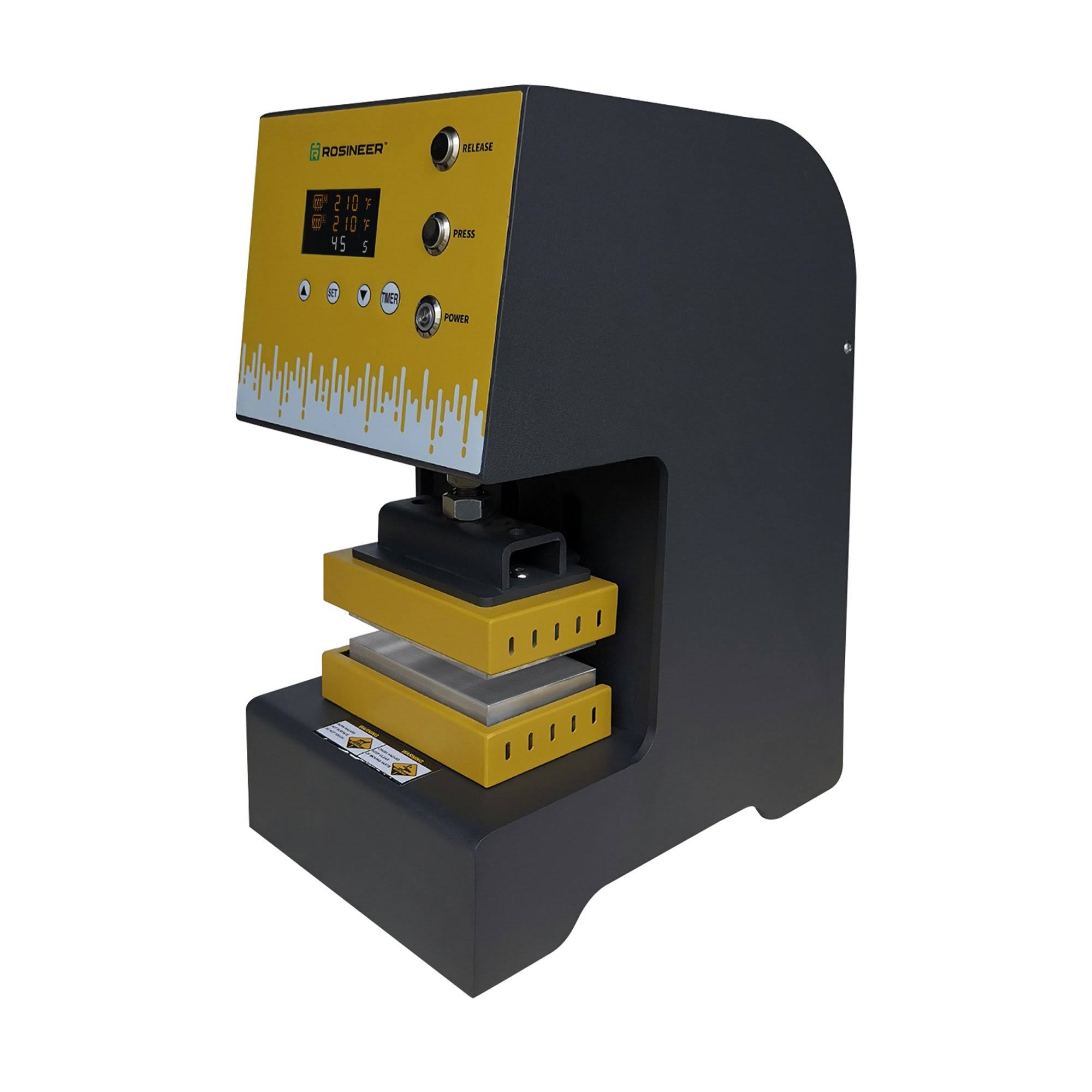 Rosineer Auto Hybrid Heat Press, 4 Ton, 3 x 5 inch Plates