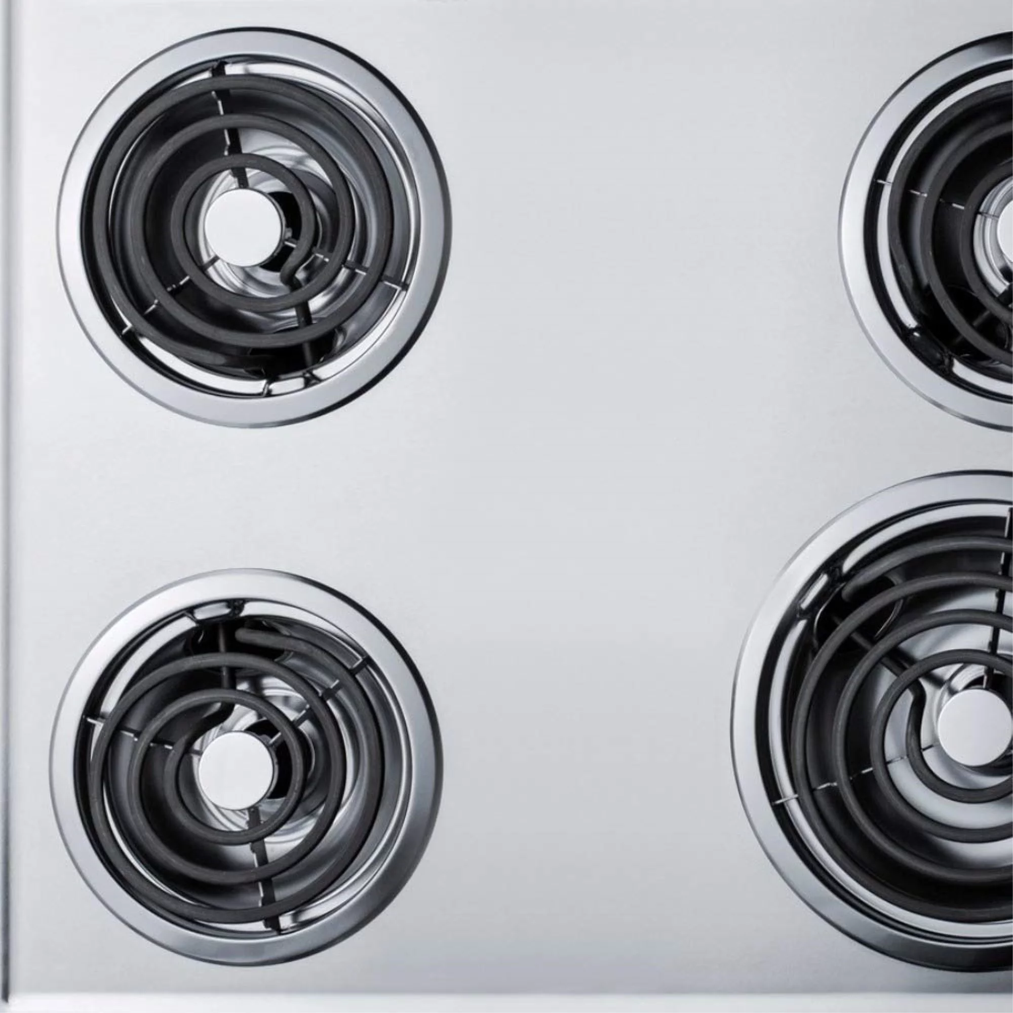 30 Wide 230V 4-Burner Coil Cooktop