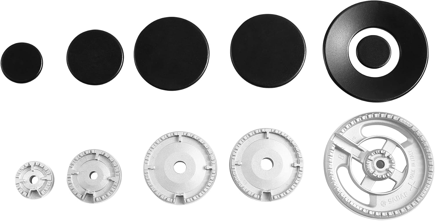 Empava 36 in. Built Cooktop in Stainless Steel with 5 Gas Stove Including A 18000 BTU Power Burner, 36IN, Silver