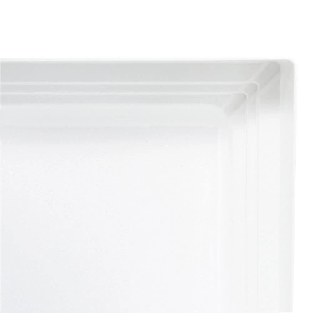 Aquatic A2 32 in. x 32 in. Single Threshold Center Drain Shower Base in White