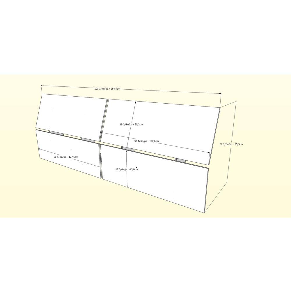 Kabane 4 Piece Queen Size Bedroom Set in Natural Maple - Nexera 400800