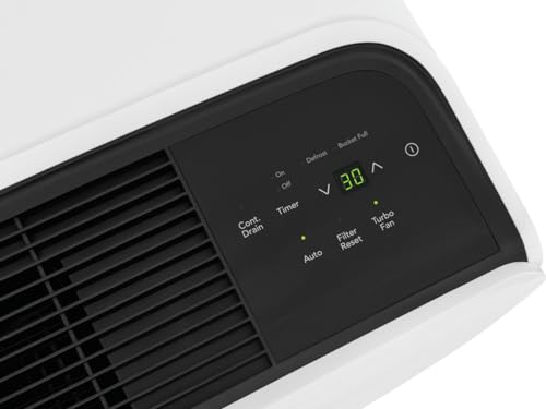Frigidaire 50-Pint Portable Dehumidifier with Wi-Fi and Energy Star Certification for Medium/Large Rooms & Basements, Custom Humidity Control