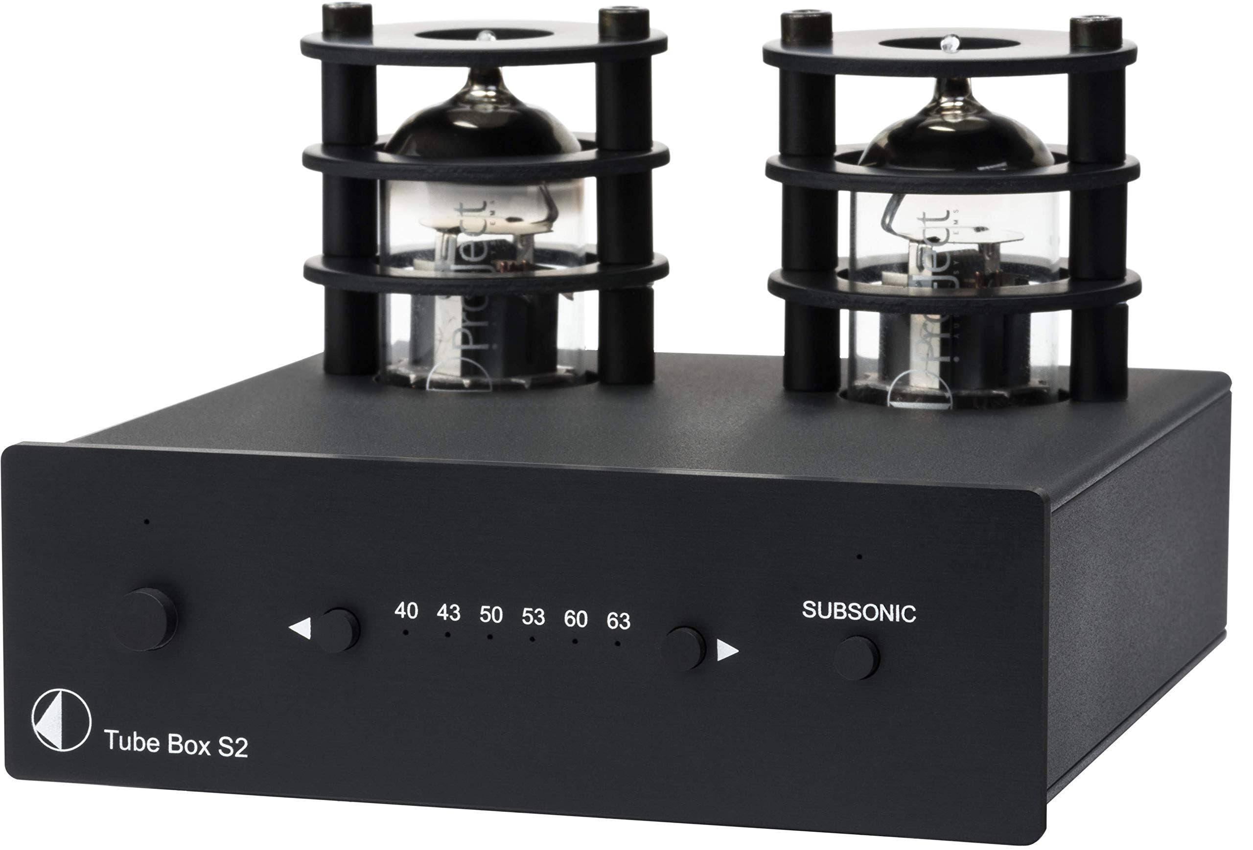 Pro-Ject Tube Box S2 Black Tube Phono Preamplifier - Megean