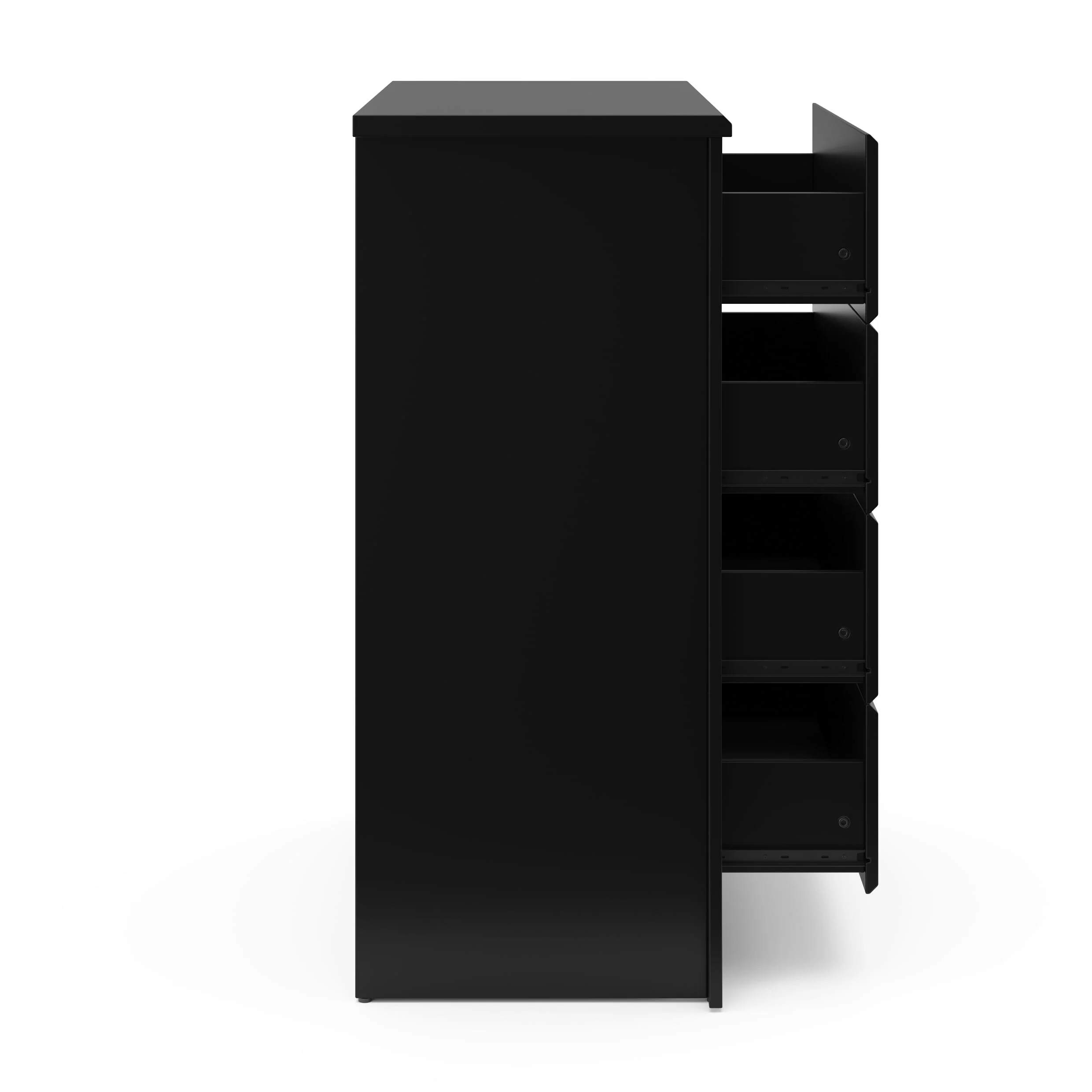 Storkcraft Crescent 4 Drawer Kids Dresser White