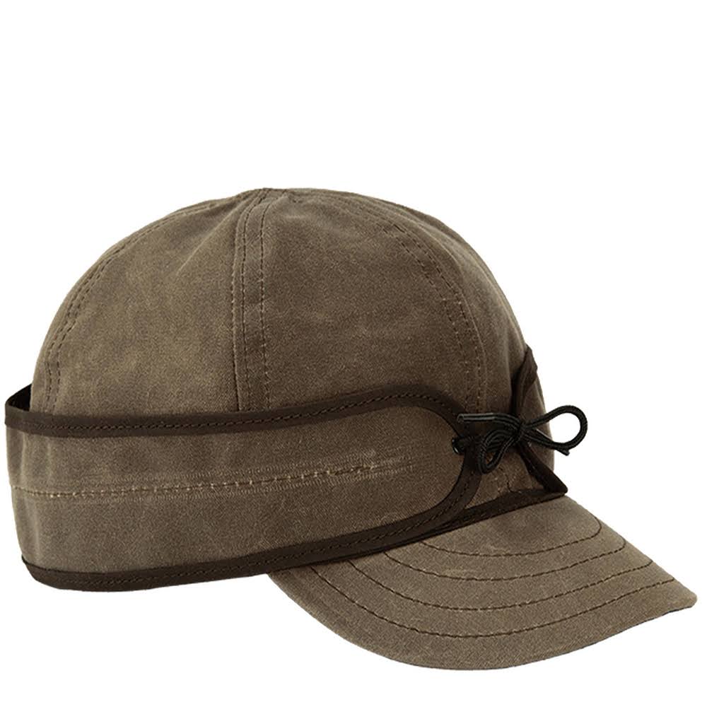 Stormy Kromer Waxed Cotton Cap - Field Tan