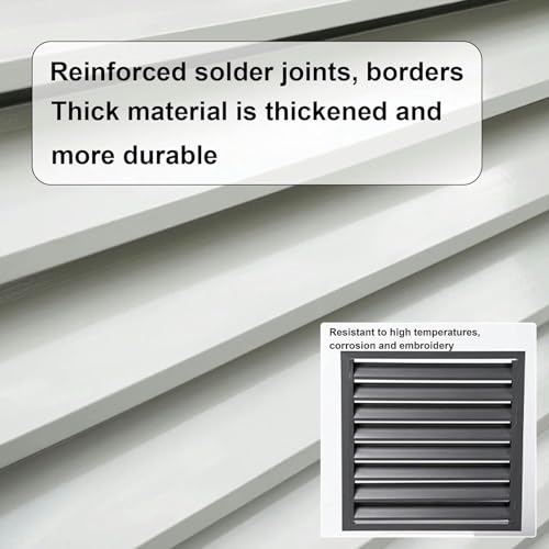 Louver grille dust cover,Aluminum Air Conditioner and Heat Pump Cover,mini split ac cover for outside unit