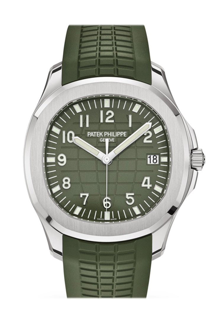 Aquanaut 5168G-010 Khaki Green Dial Watch 42mm
