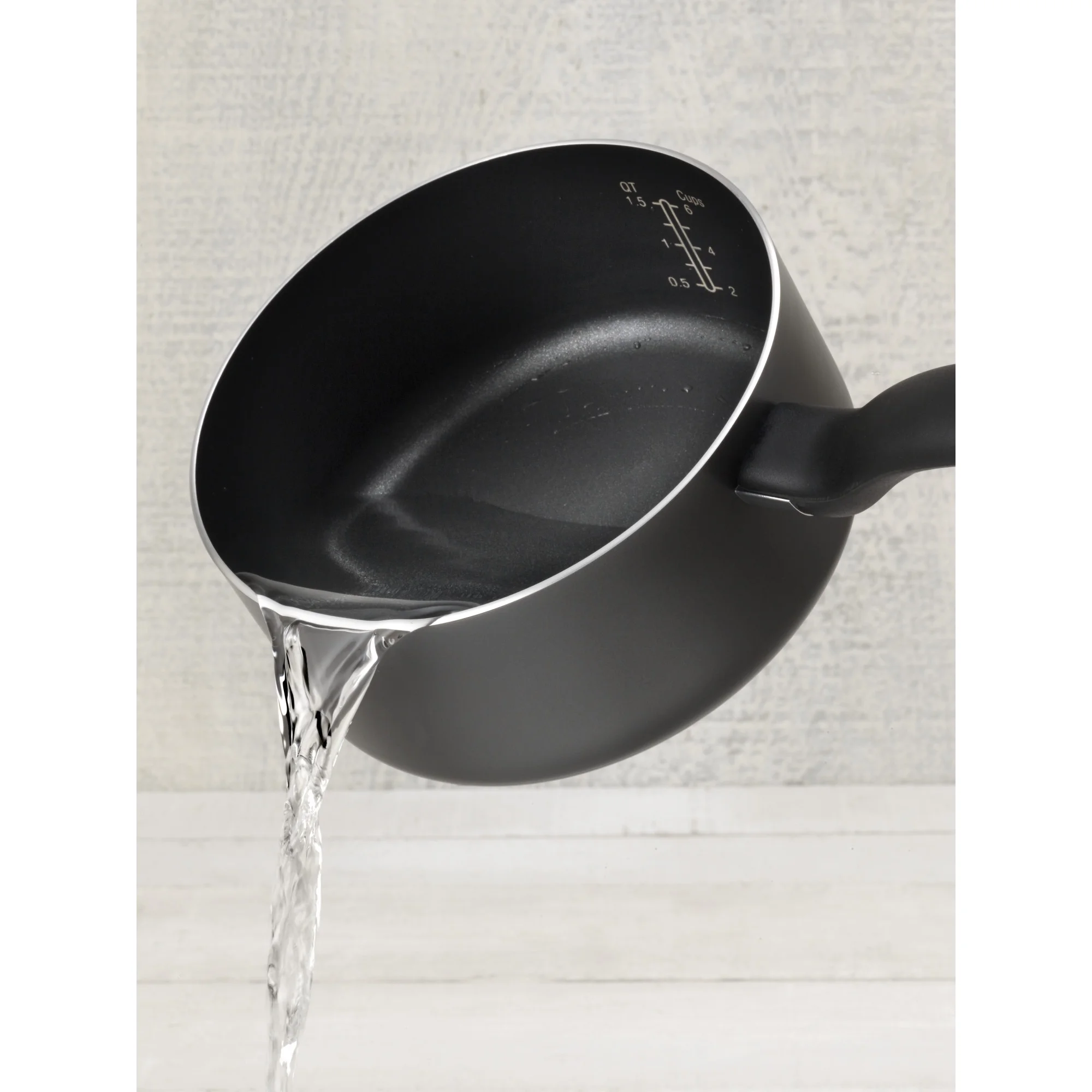 T-fal Initiatives, 10 Piece Non-Stick Cookware Set, Black