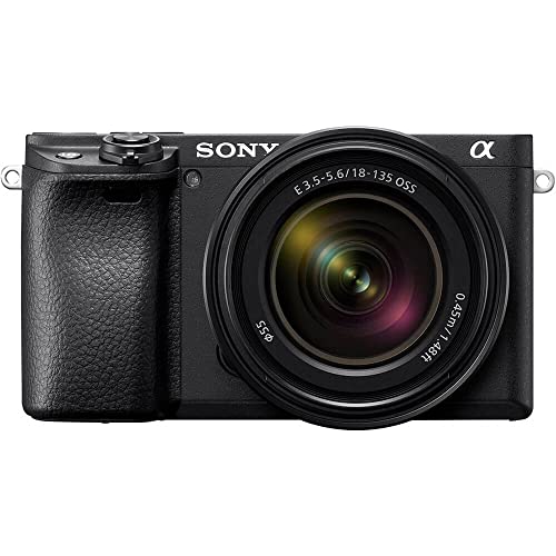 Sony Alpha a6400 Mirrorless Camera: Compact APS-C Interchangeable Lens Digital Camera with Real-Time Eye Auto Focus, 4K Video & Flip Up Touchscreen