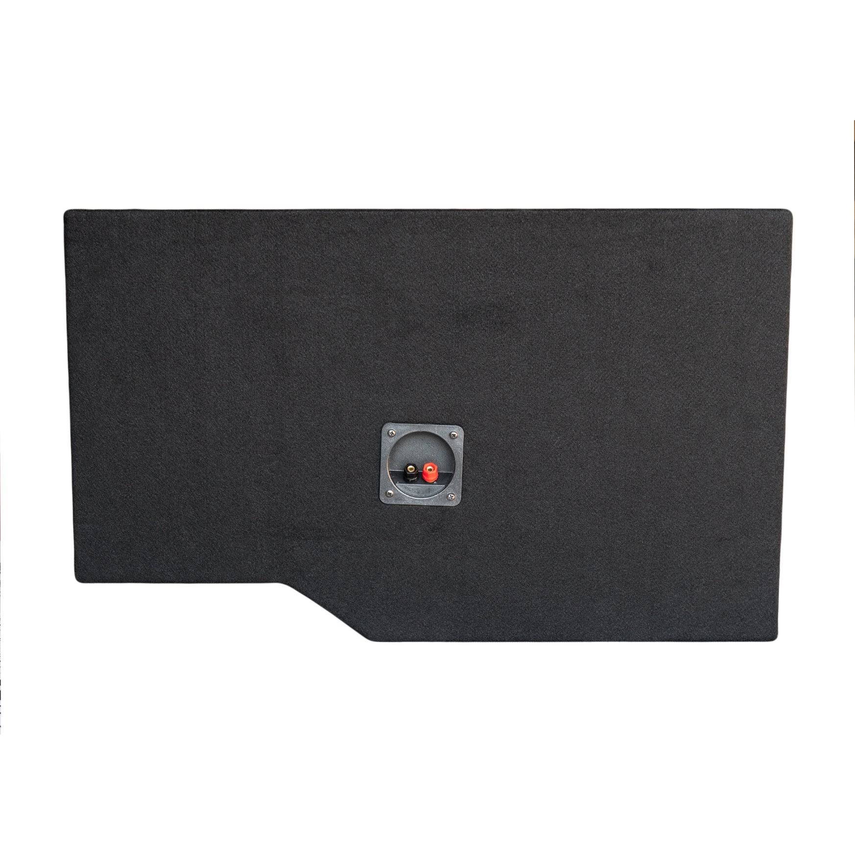 Soundbox Silverado/Sierra Crew Cab 2014-2018 Single 12x22 Downfire Subwoofer Enclosure