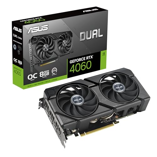 ASUS The SFF-Ready Prime GeForce RTX™ 5060 8GB GDDR7 OC Edition Graphics Card (PCIe® 5.0, 8GB GDDR7, HDMI®/DP 2.1, 2.5-Slot, Axial-tech Fans