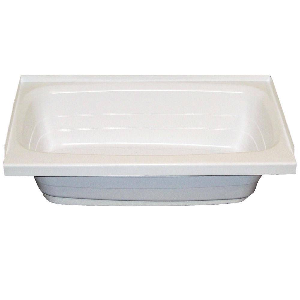 Lippert 209673 Better Bath RV Left Hand Tub 24x22 x 40x22 White