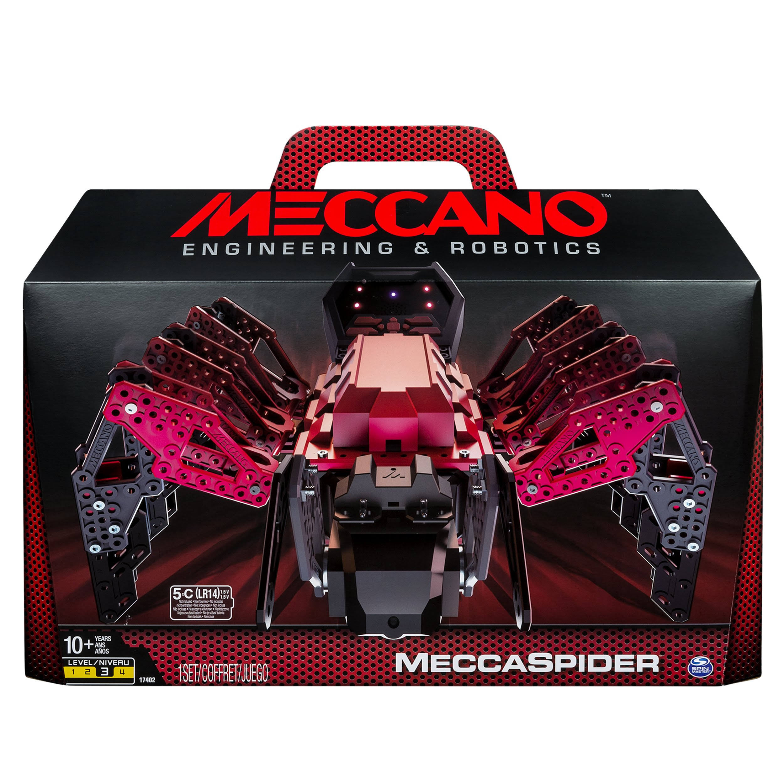 Meccano-erector – MeccaSpider Robot Kit for Kids to Build, Stem Toy