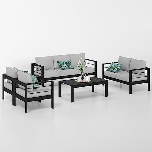 Solaste Aluminum Patio Furniture Set