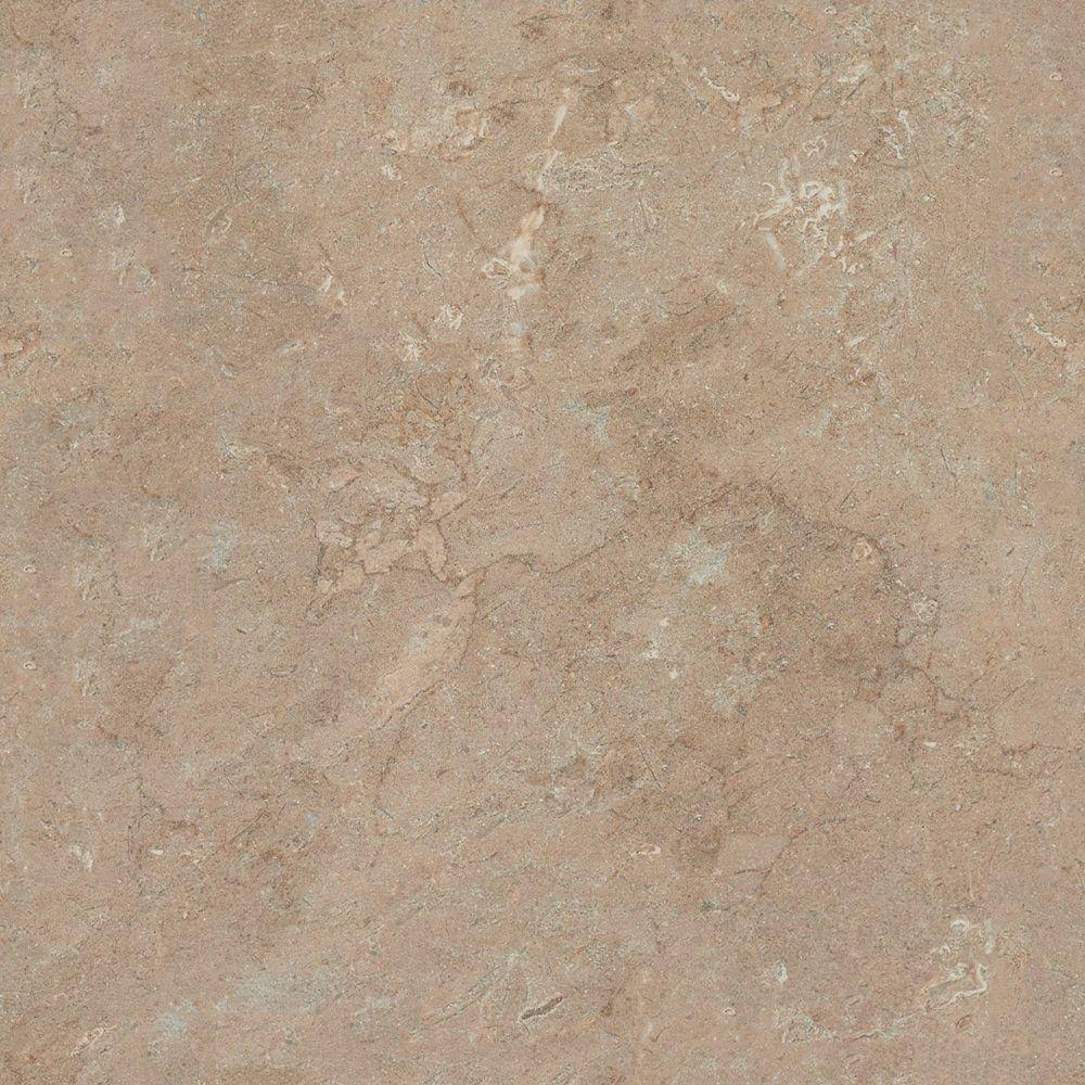 Formica 5 ft. x 12 ft. Laminate Sheet in Mocha Travertine with Premiumfx Etchings Finish, Mocha Travertine Etchings