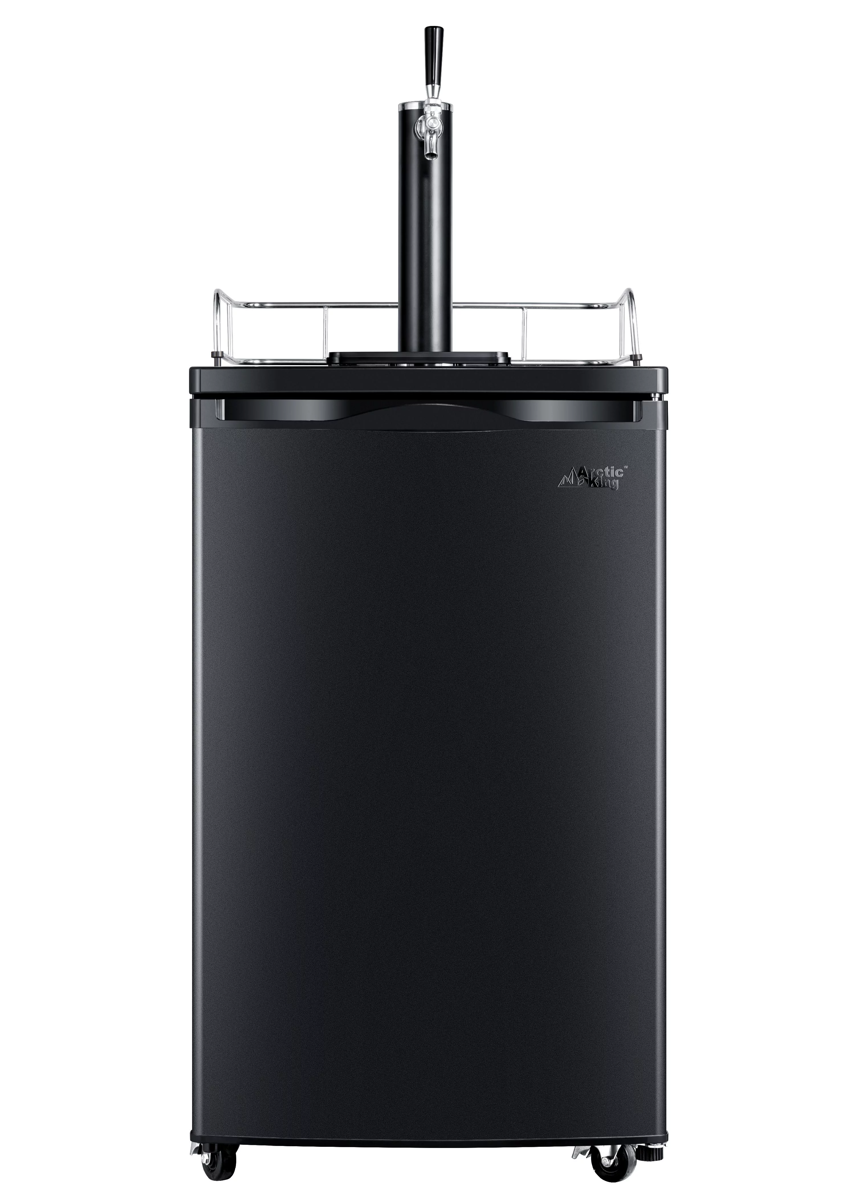 Arctic King Single Tap Kegerator, 4.9 cu. ft, Black, ABDA049ADBS