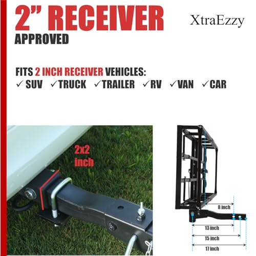 Hitch-Mount Bike Rack for Ebike Heavy-Duty