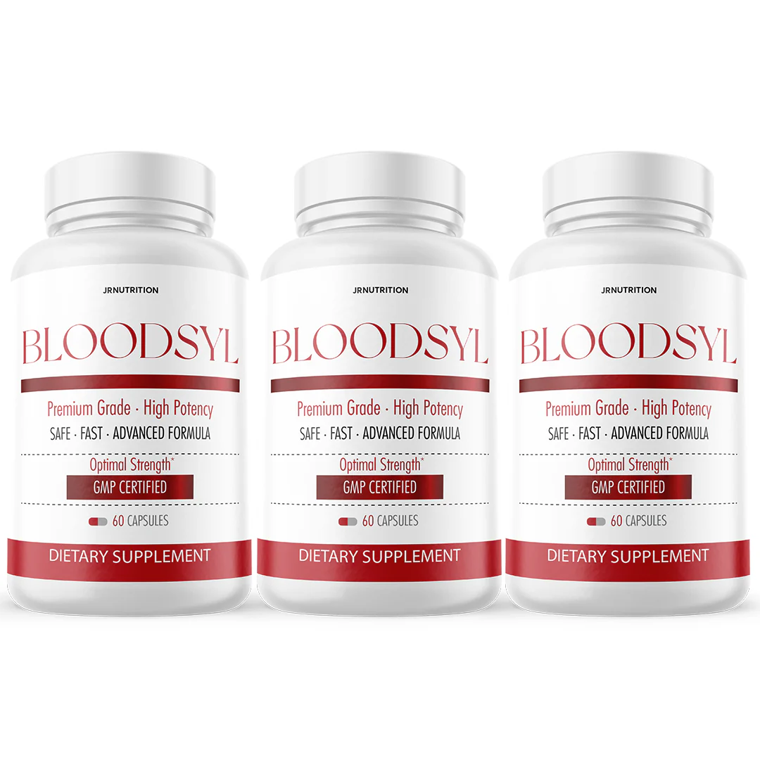 Bloodsyl - Blood Support Dietary Supplement 60 Capsules (3 Pack) - Kansas Nuitrition - HNZSDS
